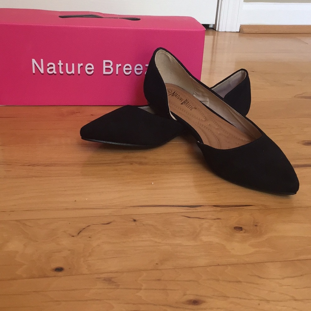 Black flats